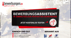 Desktop Screenshot of bewerbungen.ch