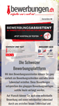 Mobile Screenshot of bewerbungen.ch